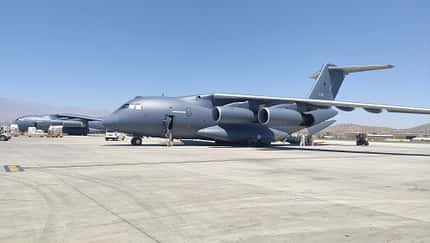 Chinas größte Militärfrachter landen erstmals in Kabul