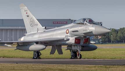 Katar hat am 15. August 2022 formell seinen ersten Eurofighter übernommen.
