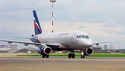 Suchoi Superjet 100 der Aeroflot.