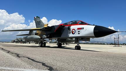 Italiens Luftwaffe lässt den Tornado hochleben