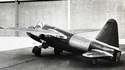 Das allererste Strahlflugzeug 