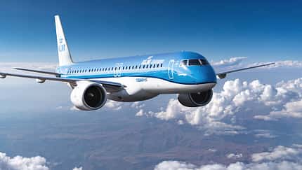 Der 1700. E-Jet von Embraer, eine E195-E2, geht an KLM Cityhopper.