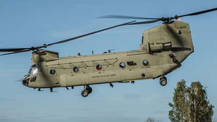 Boeing CH-47F der US Army.