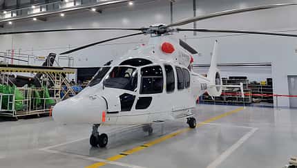 Erster ausgelieferter Light Civil Helicopter von Korea Aerospace Indusries.