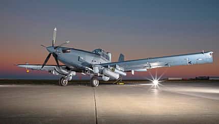 Was will die US Air Force mit einem Sprühflugzeug?