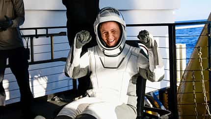 Cristoforetti zurück von zweiter ISS-Mission