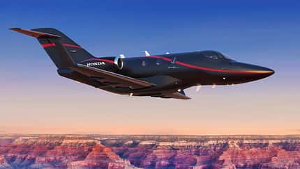 Honda Aircraft motzt seinen HondaJet Elite auf