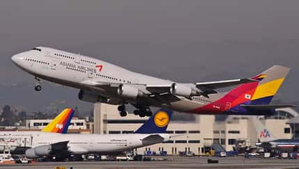 Asiana schickt letzten Passagier-Jumbo in Rente