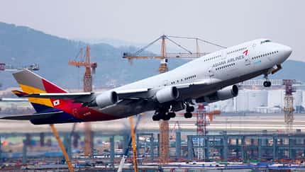 Asianas letzte 747-400 ist wieder im Geschäft