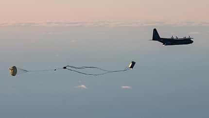 Rapid Dragon wurde im November 2022 über dem Andoya-Testgelände in Nordnorwegen erprobt.