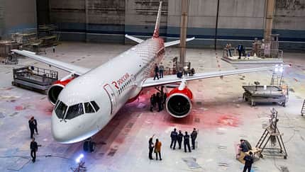 Die erste MS-21 im Airline-Kleid hat US-Triebwerke