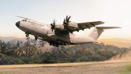 Der Vertrag von Indonesien für zwei A400M trat im Dezember 2022 in Kraft.