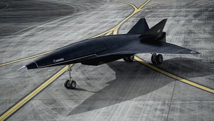 Darkhorse von Hermeus erhält einen Antrieb, der ein Pratt & Whitney F100 beinhaltet.