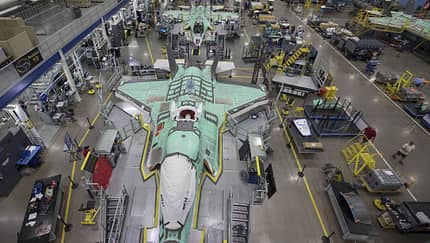 F-35-Produktion bei Lockheed Martin in Fort Worth.