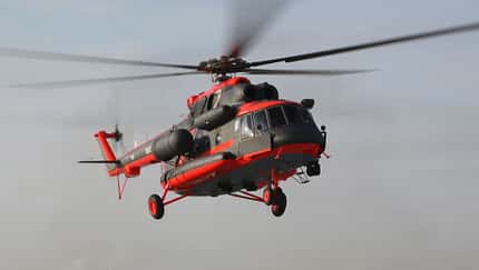 Russian Helicopters (Ulan-Ude) Mi-8AMTSch-WA für den Einsatz bei EMERCOM in Russlands Norden.