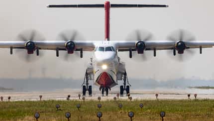 China's AG600M Firefighting Aircraft Completes Water Scooping And Dropping Tests