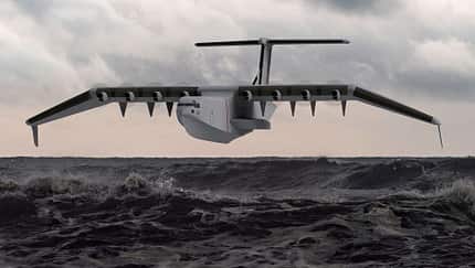 Das Liberty-Lifter-Ausgangskonzept von Aurora Flight Siciences Anfang 2023.