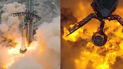  SpaceX zündet Starship-Triebwerke