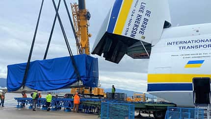 Mit der An-124 in 4 Tagen von Kalifornien nach Avalon