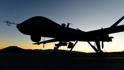 Eine MQ-9 der USA ging über dem Schwarzen Meer nach einer Kollision mit eine Su-27 verloren.
