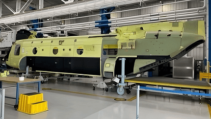 Der erste CH-47F Chinook Block II ist bei Boeing in der Endmokntage.
