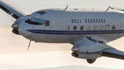 Mit der Turbo-DC-3 auf der Suche nach Erdwärme