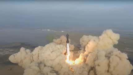 Das Starship fliegt - und endet als Feuerball