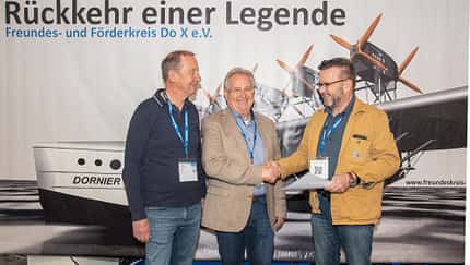 Erster Spant der Do X 2.0 kommt nach Hildesheim  