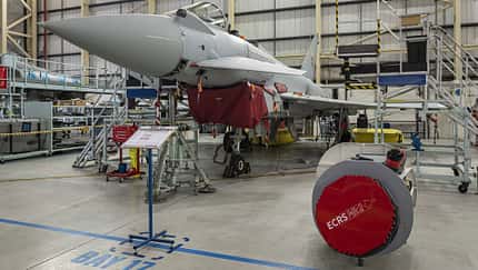 Leonardo entwickelt das neue Radar ECRS Mk2 zunächst für die Typhoons der Royal Air Force.