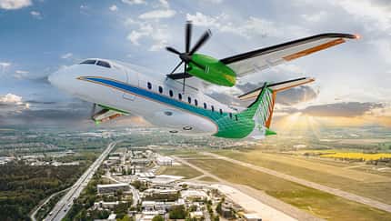 DLR plant eine Dornier 328 als Testträger für Wasserstoff-Technologien.