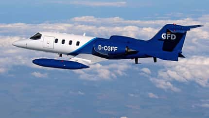 Learjet 35A der GFD.