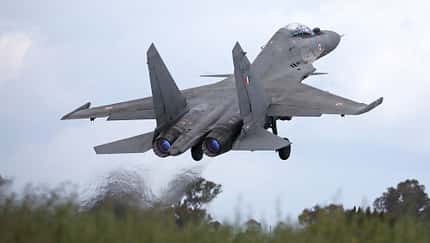 Phantom, Tornado und Su-30MKI über dem Peloponnes
