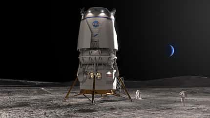 Blue Origin baut zweiten Mondlander für die NASA 