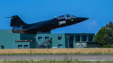 TF-104G Starfighter aus Florida in Grosetto.