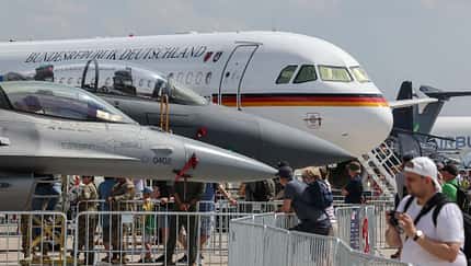 Vorfeld ILA 2022.
