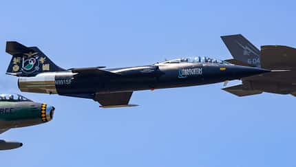 Italien feiert mit Starfighter, Gina und Caproni 