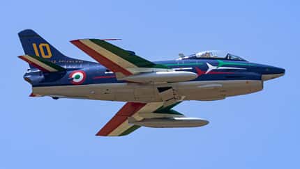 Die einzige fliegende Fiat G.91 steht zum Verkauf