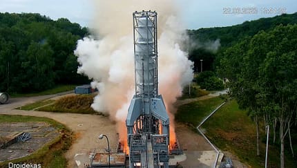 Hier zündet die europäische Falcon 9 erstmals