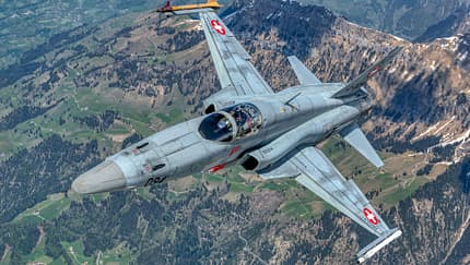 Die letzten F-5E Tiger in der Schweiz  