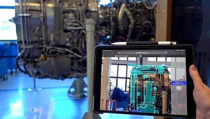 Triebwerksinspektion mit künstlicher Intelligenz