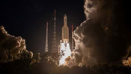 Letzte Ariane 5 auf deutsch-französischer Mission