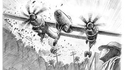 Howard Hughes crasht erneut