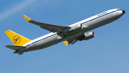 Condors Retro-767 startet ins Frachtgeschäft