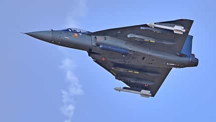 HAL Tejas im Flug