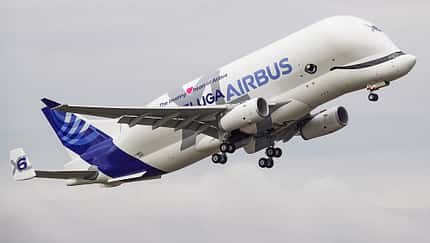 Hier startet die letzte BelugaXL zum ersten Flug