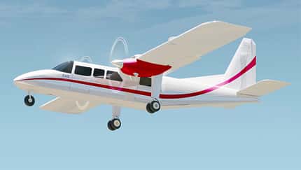 Britten-Norman BN2T-4S Islander für Indien.