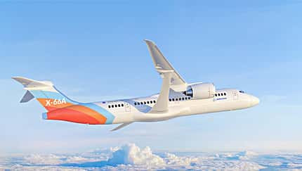 NASA and Boeing X66A