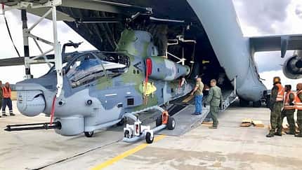 Hier „schlüpfen“ Tschechiens erste AH-1Z Viper
