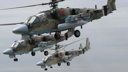 Russland nutzt Kamow Ka-52 für die Drohnenabwehr