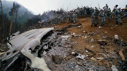 Japan Airlines Flight 123 Crash Site